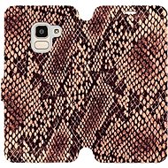 Flip case for Samsung Galaxy J6 2018 - VA32P Snake pattern - Phone Cover