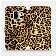 Flip case for Samsung Galaxy A8 2018 - VA33P Leopard pattern - Phone Cover