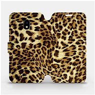 Flip case for Samsung Galaxy J3 2017 - VA33P Leopard pattern - Phone Cover