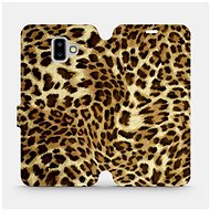 Flip case for Samsung Galaxy J6 Plus 2018 - VA33P Leopard pattern - Phone Cover