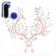 Flip case for Xiaomi Redmi Note 8T - M007S Pink deer - Phone Cover