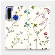 Flip case for Xiaomi Redmi Note 8T - MD03S Thin plants with flowers - Phone Cover