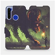 Flip case for Xiaomi Redmi Note 8T - VA08P Monster and boy with a torch - Phone Cover