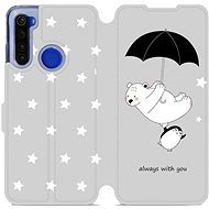 Flip case for Xiaomi Redmi Note 8T - MH08P Bear and penguin - always with you - Phone Cover