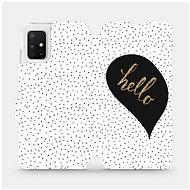 Flip case for Samsung Galaxy A51 - M013P Golden hello - Phone Cover