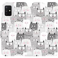 Flip case for Samsung Galaxy A51 - M099P Cats - Phone Cover
