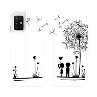 Flip case for mobile phone Samsung Galaxy A51 - MH16P Pair with dandelion - Phone Cover