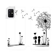 Flip case for mobile phone Samsung Galaxy A51 - MH16P Pair with dandelion - Phone Cover