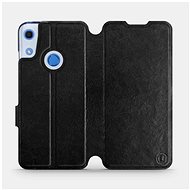 Flip case for Huawei Y6S in Black&Gray with grey interior - Phone Cover