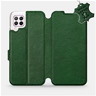 Flip case for Huawei P40 Lite - Green - leather - Green Leather - Phone Cover