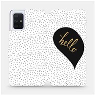 Flip case for Samsung Galaxy A71 - M013P Golden hello - Phone Cover