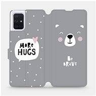 Flip case for Samsung Galaxy A71 - MH06P Be brave - more hugs - Phone Cover