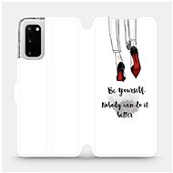 Flip case for Samsung Galaxy S20 - M046P Be yourself - Phone Cover
