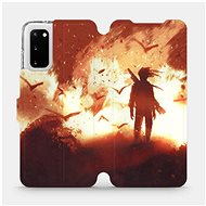 Flip case for Samsung Galaxy S20 - MA06S Figure on fire - Phone Cover