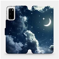 Flip case for Samsung Galaxy S20 - V145P Night sky with moon - Phone Cover