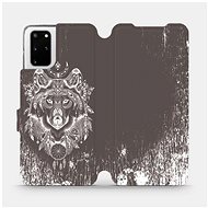 Flip case for Samsung Galaxy S20 Plus - V064P Wolf and dream catcher - Phone Cover