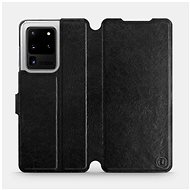 Flip case for Samsung Galaxy S20 Ultra in Black&Gray with grey interior - Phone Cover