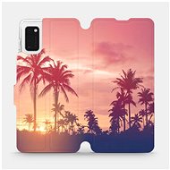 Flip case for Samsung Galaxy A41 - M134P Palm trees and pink sky - Phone Cover