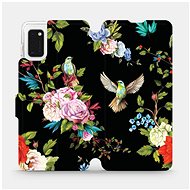 Flip case for Samsung Galaxy A41 - VD09S Birds and flowers - Phone Cover