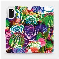 Flip case for Samsung Galaxy A41 - MG08S Succulents and cacti - Phone Cover