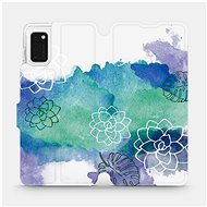 Flip case for Samsung Galaxy A41 - MG11S Water flowers - Phone Cover