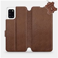 Flip mobile phone case Samsung Galaxy A31 - Brown - leather - Brown Leather - Phone Cover