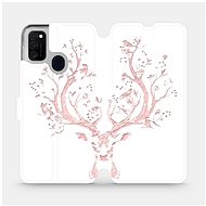 Flip case for Samsung Galaxy M21 - M007S Pink deer - Phone Cover