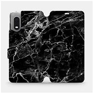 Flip case for Samsung Xcover PRO - V056P Black Marble - Phone Cover