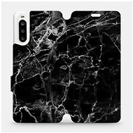 Flip case for Sony Xperia 10 II - V056P Black Marble - Phone Cover