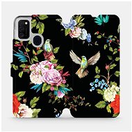 Flip case for Samsung Galaxy M21 - VD09S Birds and flowers - Phone Cover