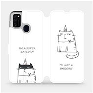 Flip case for Samsung Galaxy M21 - MH10P Super catcorn - Phone Cover
