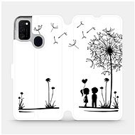 Flip case for mobile phone Samsung Galaxy M21 - MH16P Pair with dandelion - Phone Cover