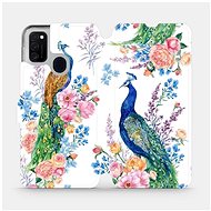 Flip case for Samsung Galaxy M21 - MX08S Peacocks - Phone Cover