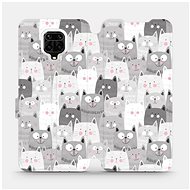 Flip case for Xiaomi Redmi Note 9 Pro - M099P Cats - Phone Cover