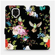 Flip case for Xiaomi Redmi Note 9 Pro - VD09S Birds and flowers - Phone Cover
