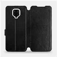 Flip case for Xiaomi Redmi Note 9 Pro in Black&Gray with grey interior - Phone Cover