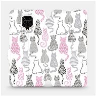 Flip case for Xiaomi Redmi Note 9 Pro - MX01S Cat's Back - Phone Cover