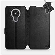 Flip mobile phone case Nokia 5.3 - Black - Leather - Black Leather - Phone Cover