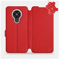 Flip mobile phone case Nokia 5.3 - Red - leather - Red Leather - Phone Cover