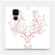 Flip case for Xiaomi Redmi Note 9 - M007S Pink deer - Phone Cover