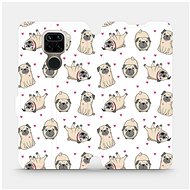 Flip case for Xiaomi Redmi Note 9 - M097P Pugs - Phone Cover