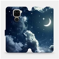 Flip case for Xiaomi Redmi Note 9 - V145P Night sky with moon - Phone Cover