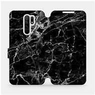 Flip case for Xiaomi Redmi 9 - V056P Black marble - Phone Cover
