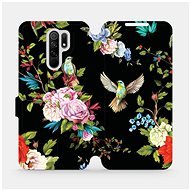 Flip case for Xiaomi Redmi 9 - VD09S Birds and flowers - Phone Cover