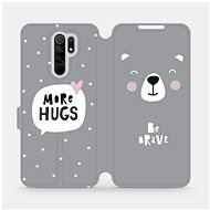 Flip case for Xiaomi Redmi 9 - MH06P Be brave - more hugs - Phone Cover