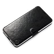 Flip case for Xiaomi Redmi 9A in Black&Gray with grey interior - Phone Cover