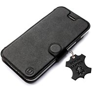 Flip case for Xiaomi Redmi 9A - Black - Black Leather - Phone Cover