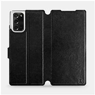 Flip case for Samsung Galaxy Note 20 in Black&Gray with grey interior - Phone Cover