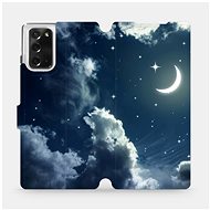 Flip case for Samsung Galaxy Note 20 - V145P Night sky with moon - Phone Cover