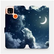 Flip case for Xiaomi Redmi 9C - V145P Night sky with moon - Phone Cover